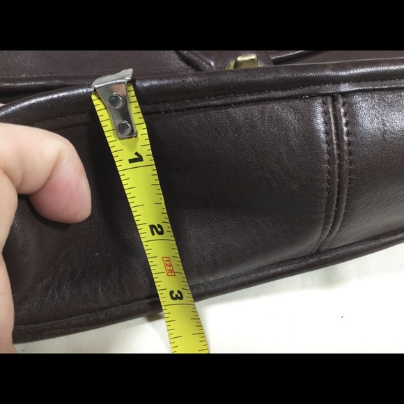 Vintage Coach Mahogany Willis Handbag USA Made - Picture 12 of 12